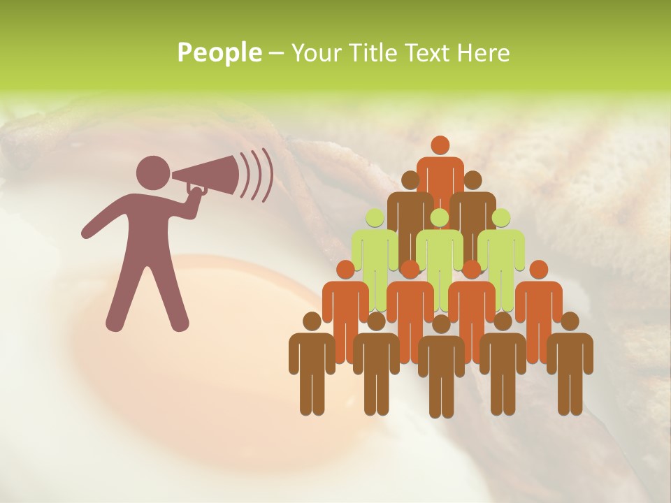 Plate Hungry Breakfast PowerPoint Template