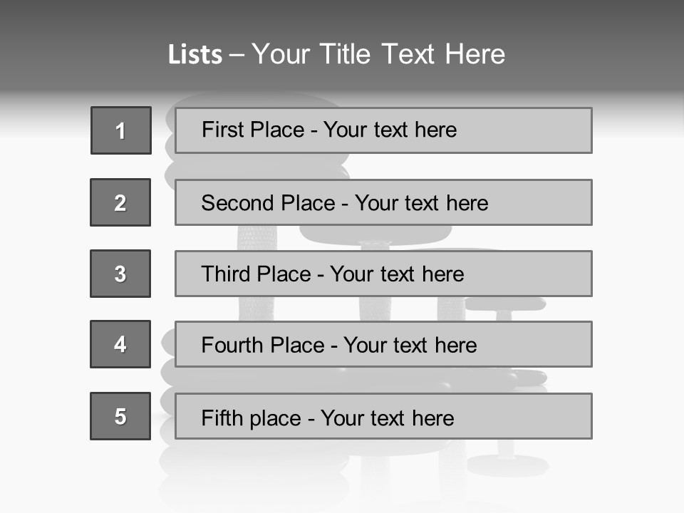 Sport Isolated Exercise PowerPoint Template
