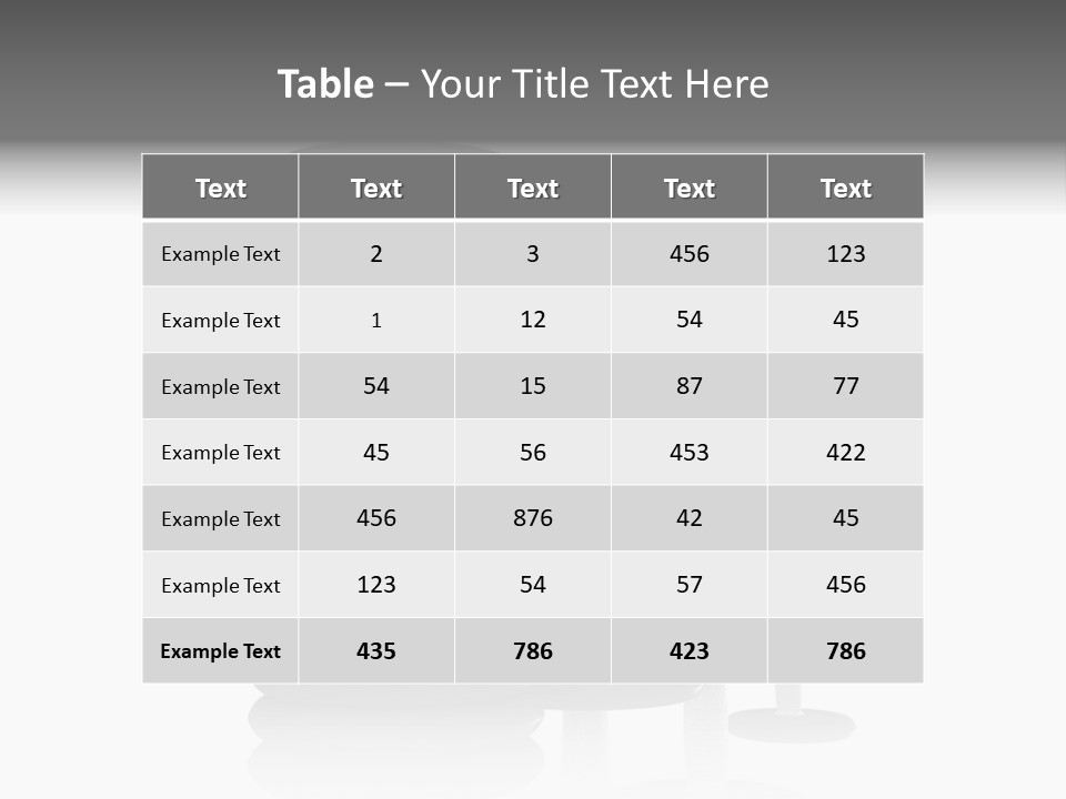 Sport Isolated Exercise PowerPoint Template
