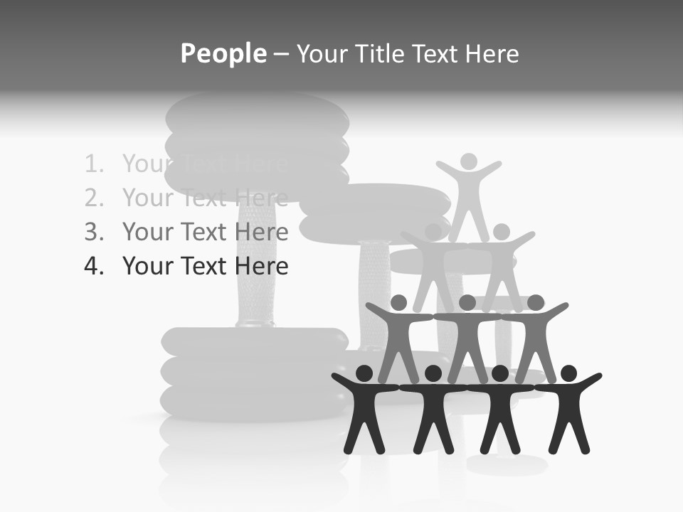 Sport Isolated Exercise PowerPoint Template