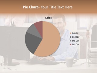 Teamworking Table Portrait PowerPoint Template