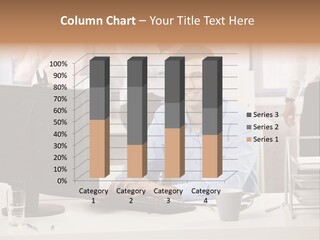 Teamworking Table Portrait PowerPoint Template