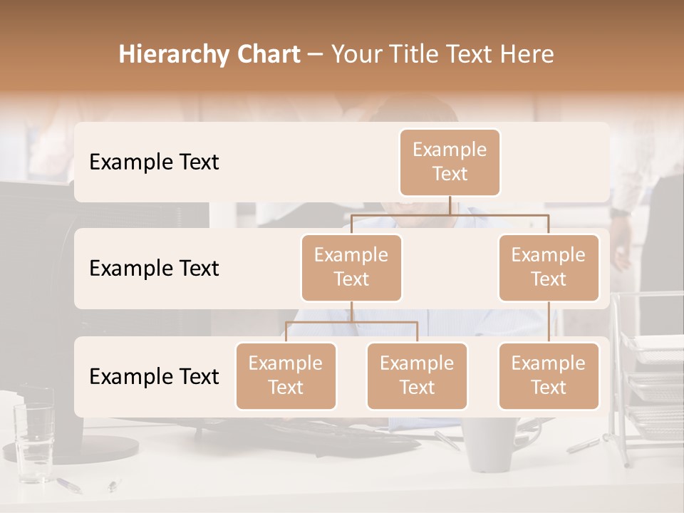Teamworking Table Portrait PowerPoint Template