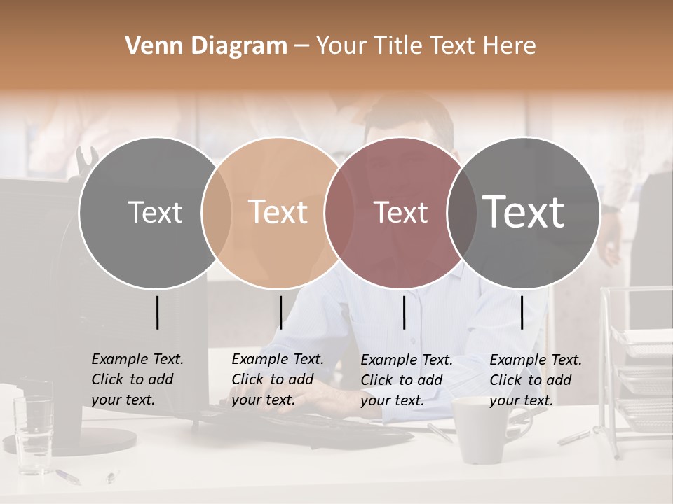 Teamworking Table Portrait PowerPoint Template