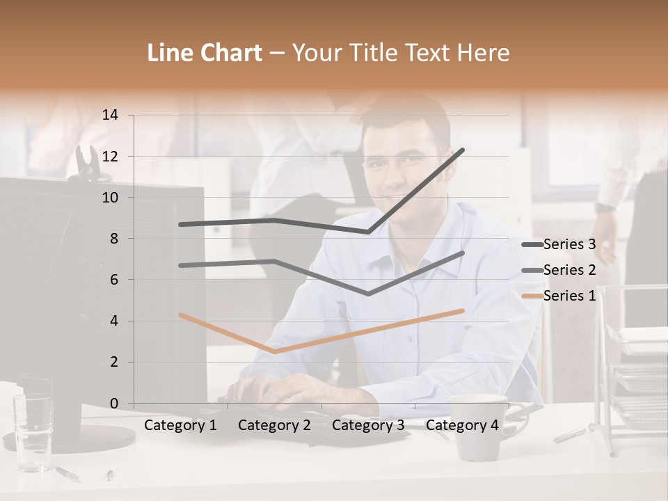 Teamworking Table Portrait PowerPoint Template