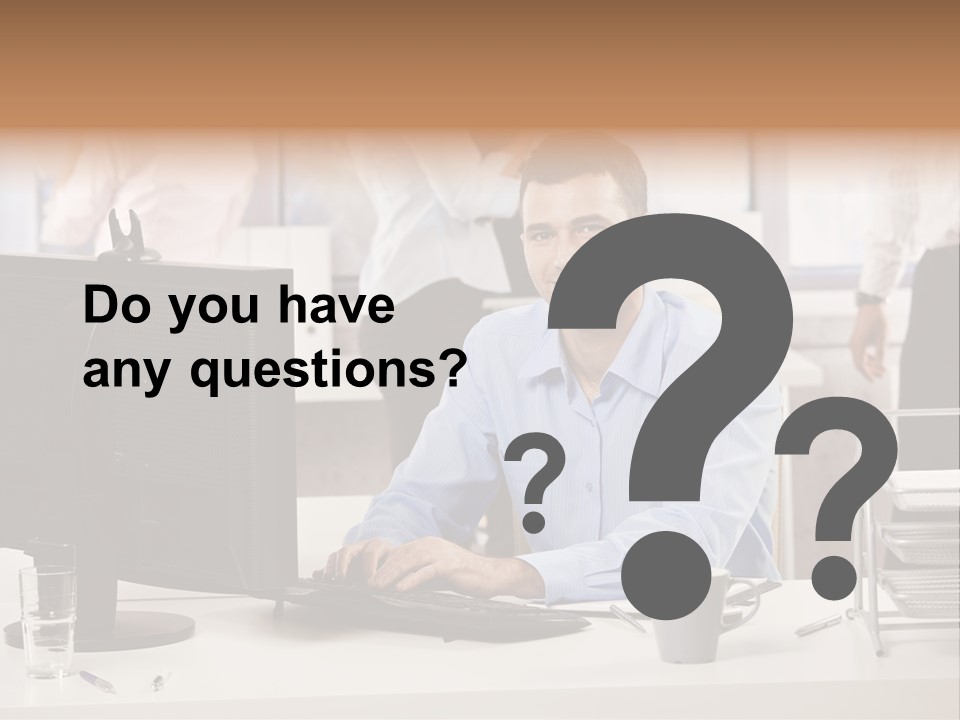 Teamworking Table Portrait PowerPoint Template