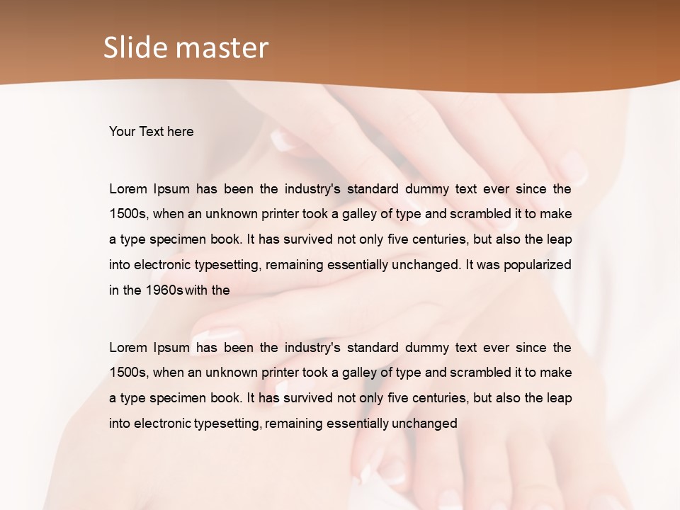 Elegance Wellness Fresh PowerPoint Template