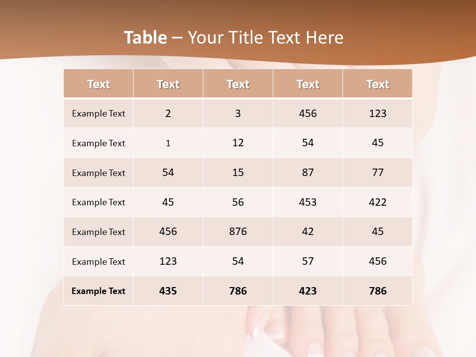 Elegance Wellness Fresh PowerPoint Template