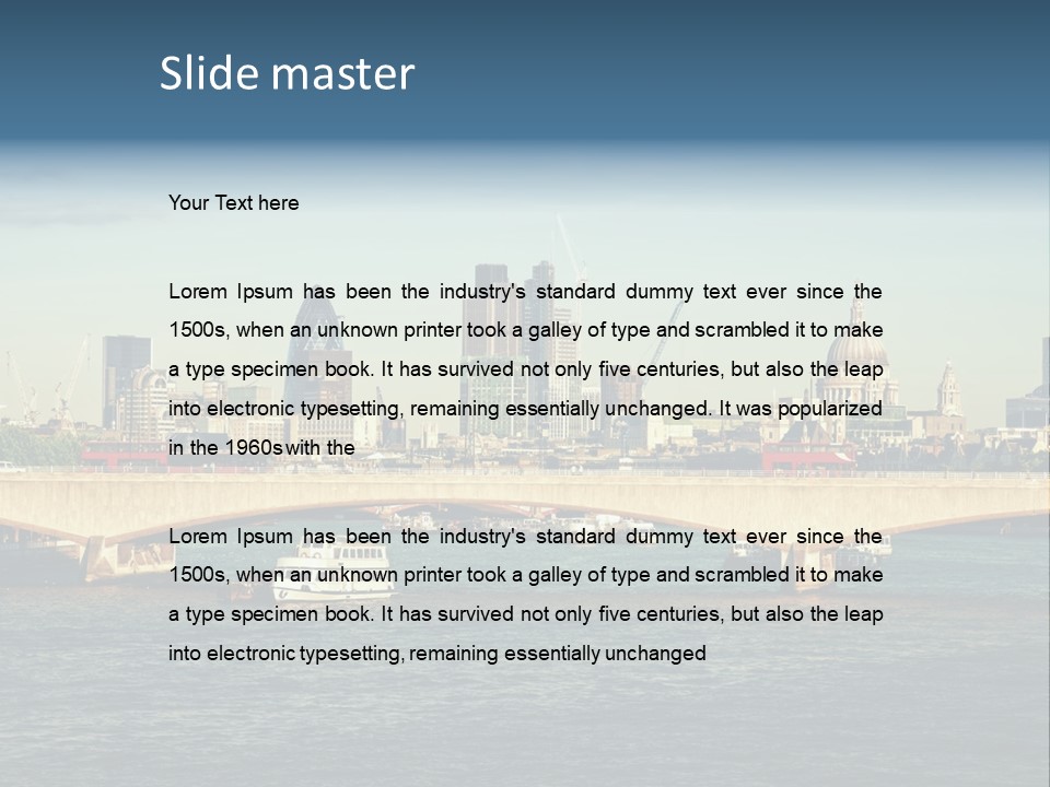 Willis Skyline Banking PowerPoint Template