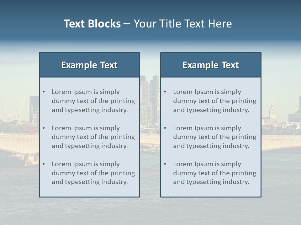 Willis Skyline Banking PowerPoint Template
