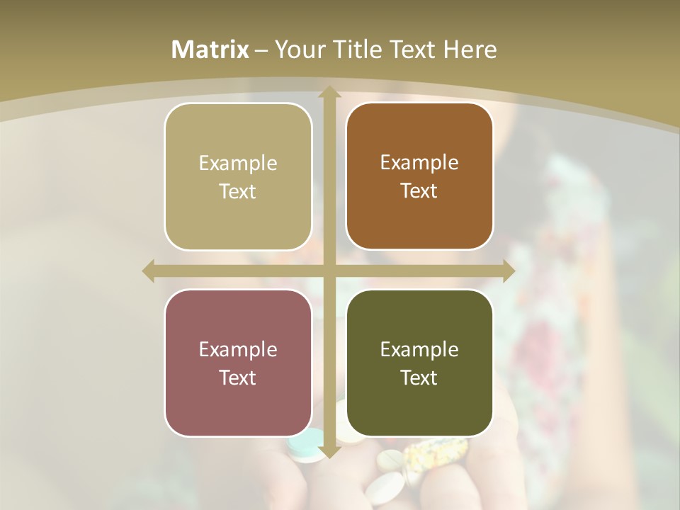Pharmacy Medication Supplement PowerPoint Template
