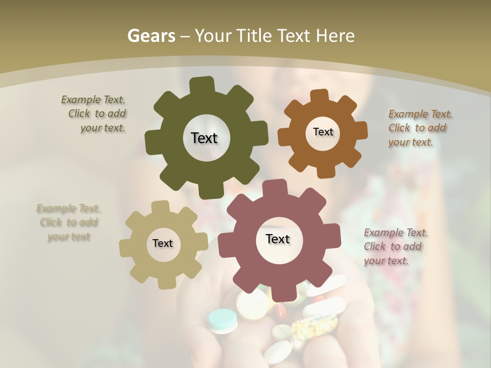 Pharmacy Medication Supplement PowerPoint Template