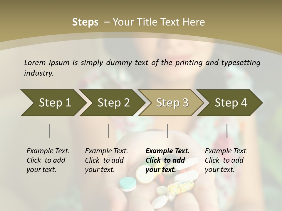 Pharmacy Medication Supplement PowerPoint Template