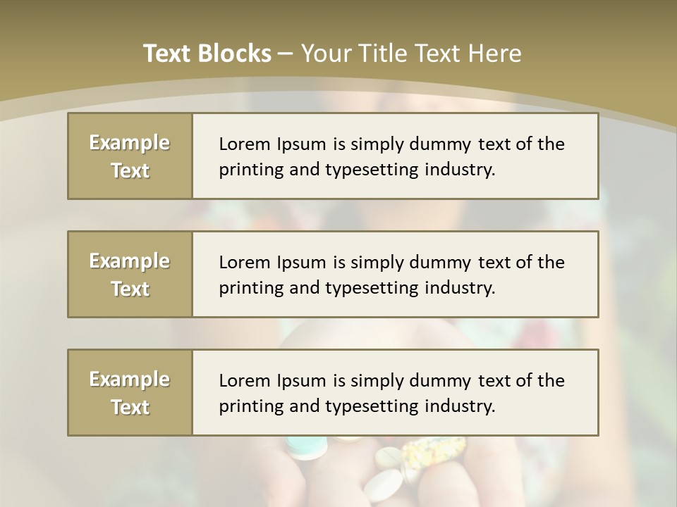 Pharmacy Medication Supplement PowerPoint Template