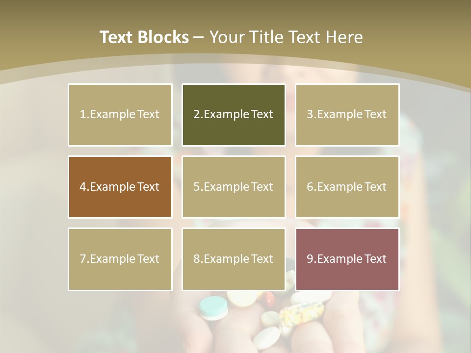 Pharmacy Medication Supplement PowerPoint Template
