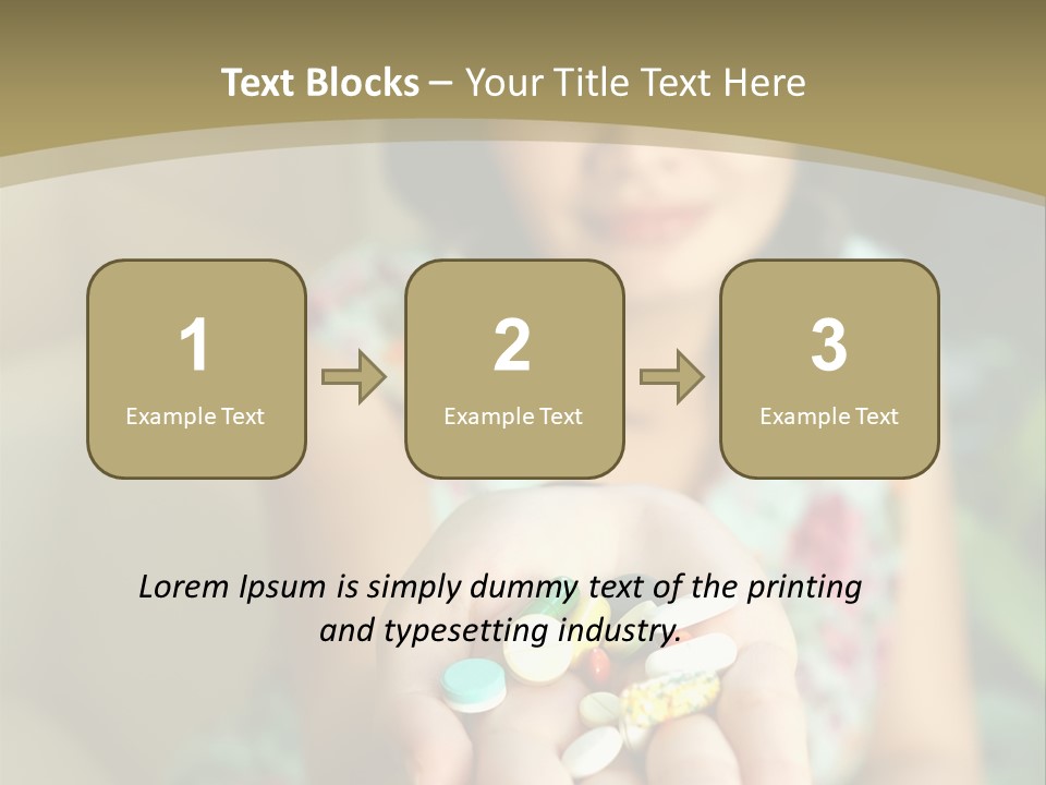 Pharmacy Medication Supplement PowerPoint Template