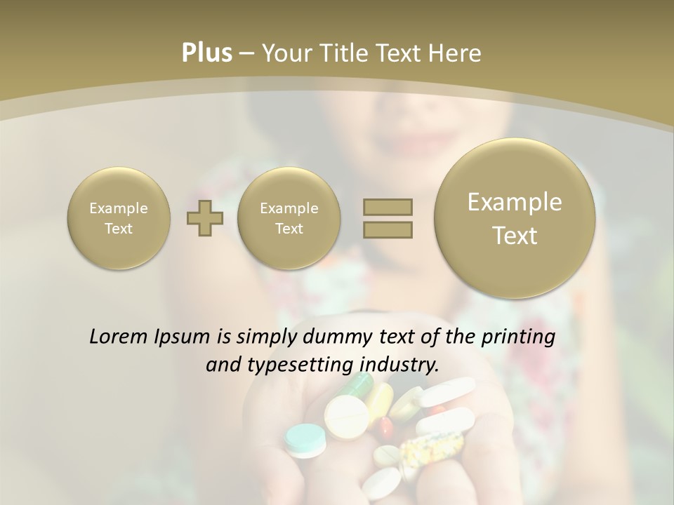 Pharmacy Medication Supplement PowerPoint Template