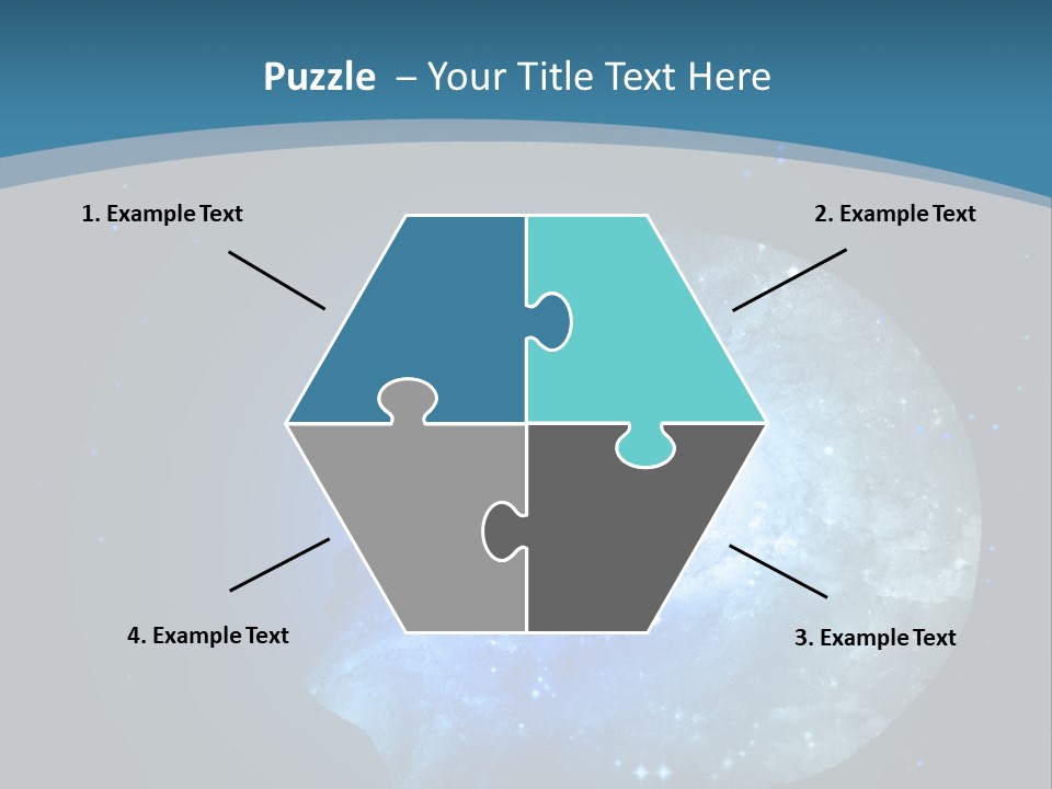 Spiritual Creative Star PowerPoint Template