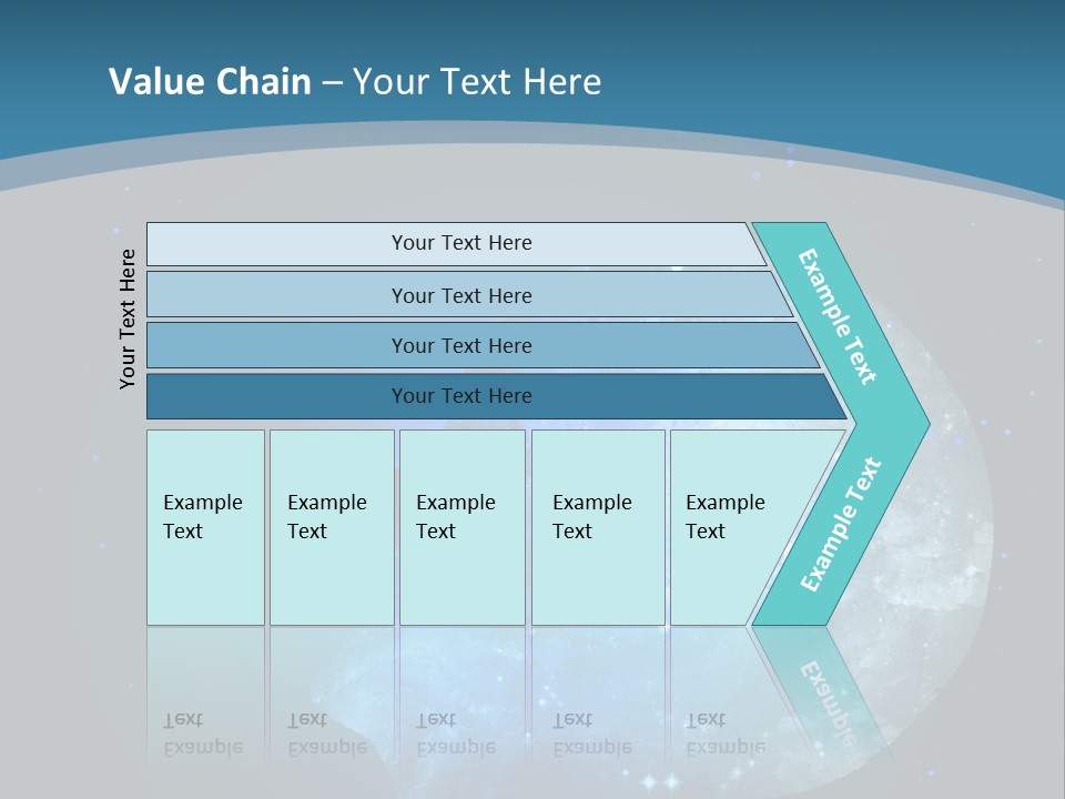Spiritual Creative Star PowerPoint Template