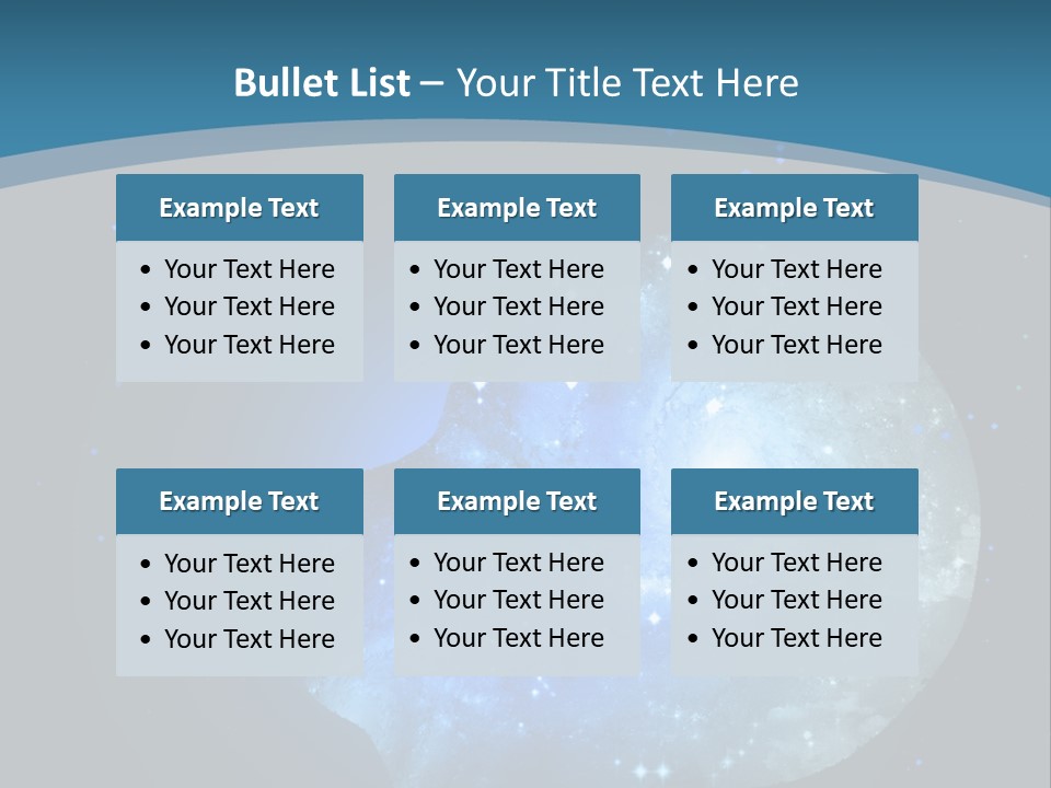 Spiritual Creative Star PowerPoint Template