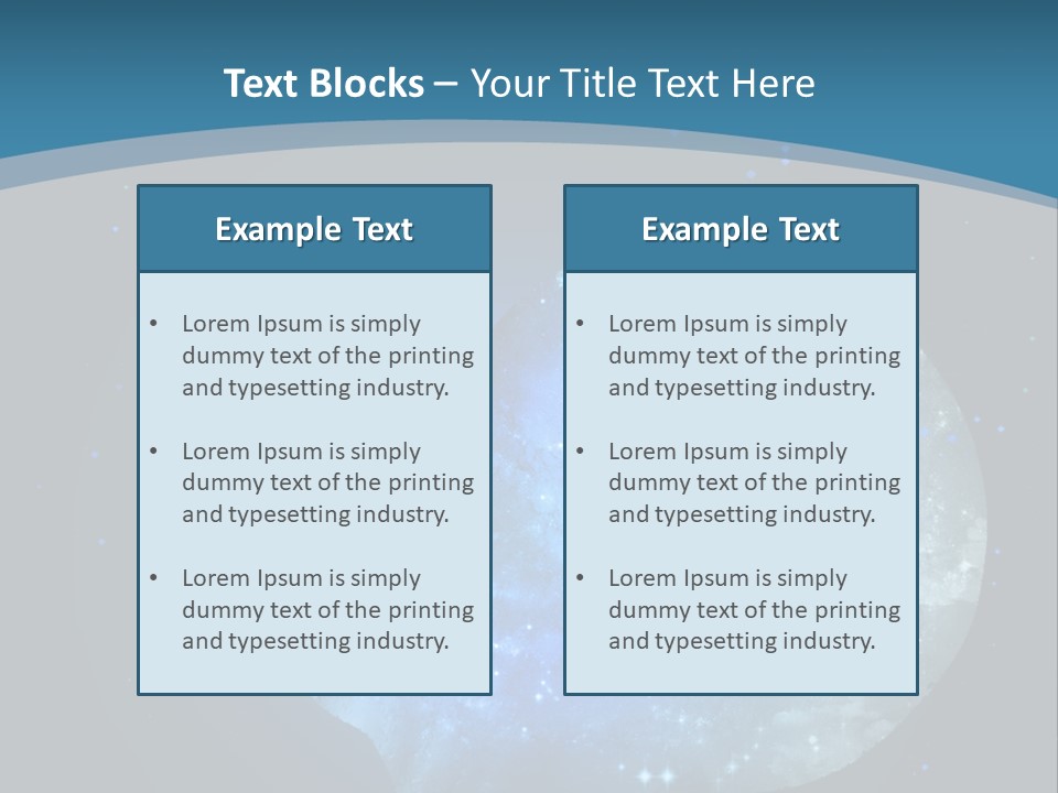 Spiritual Creative Star PowerPoint Template