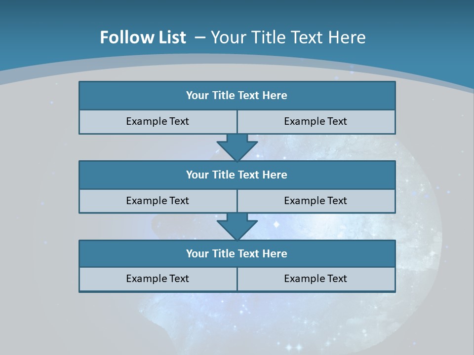 Spiritual Creative Star PowerPoint Template