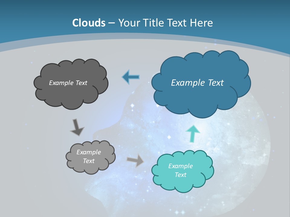 Spiritual Creative Star PowerPoint Template