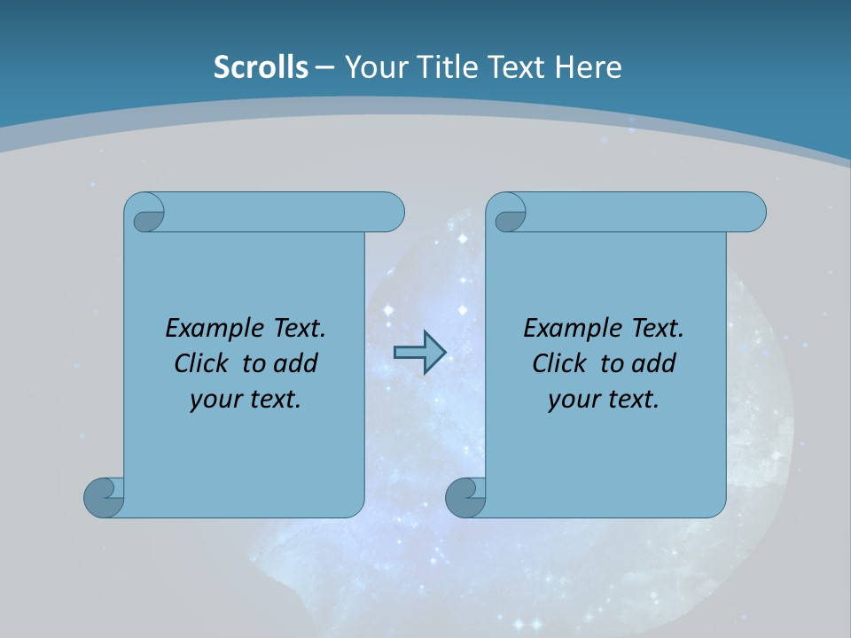 Spiritual Creative Star PowerPoint Template