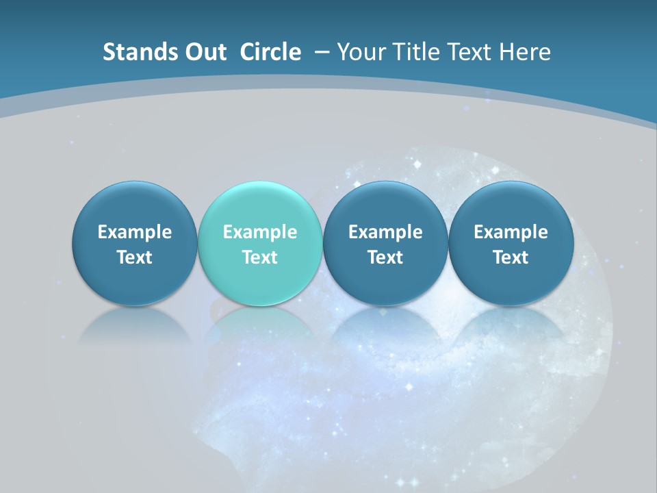 Spiritual Creative Star PowerPoint Template