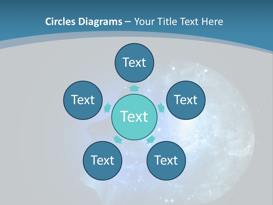 Spiritual Creative Star PowerPoint Template