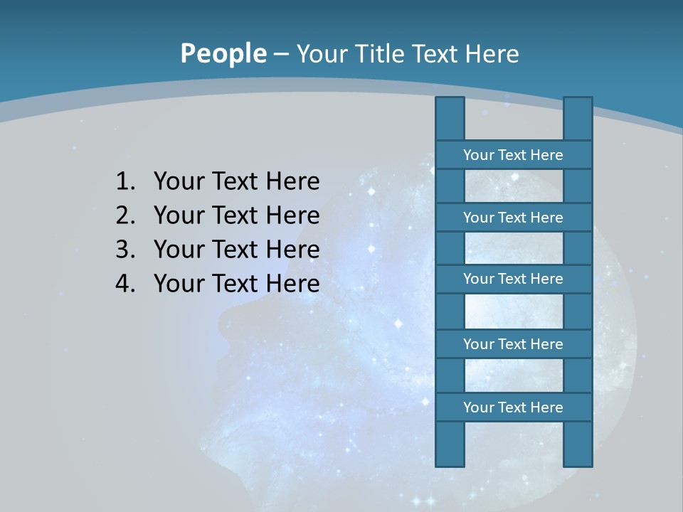 Spiritual Creative Star PowerPoint Template