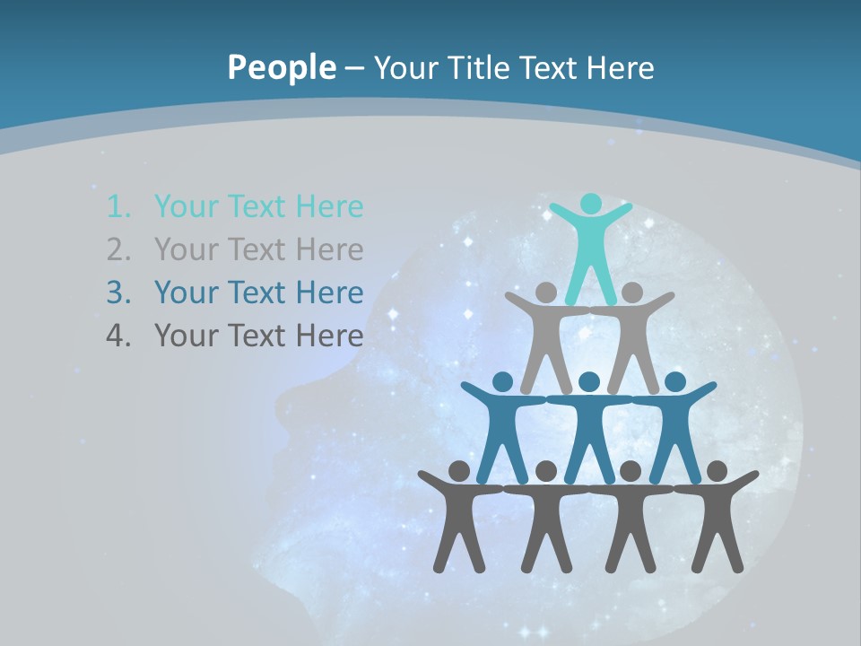 Spiritual Creative Star PowerPoint Template