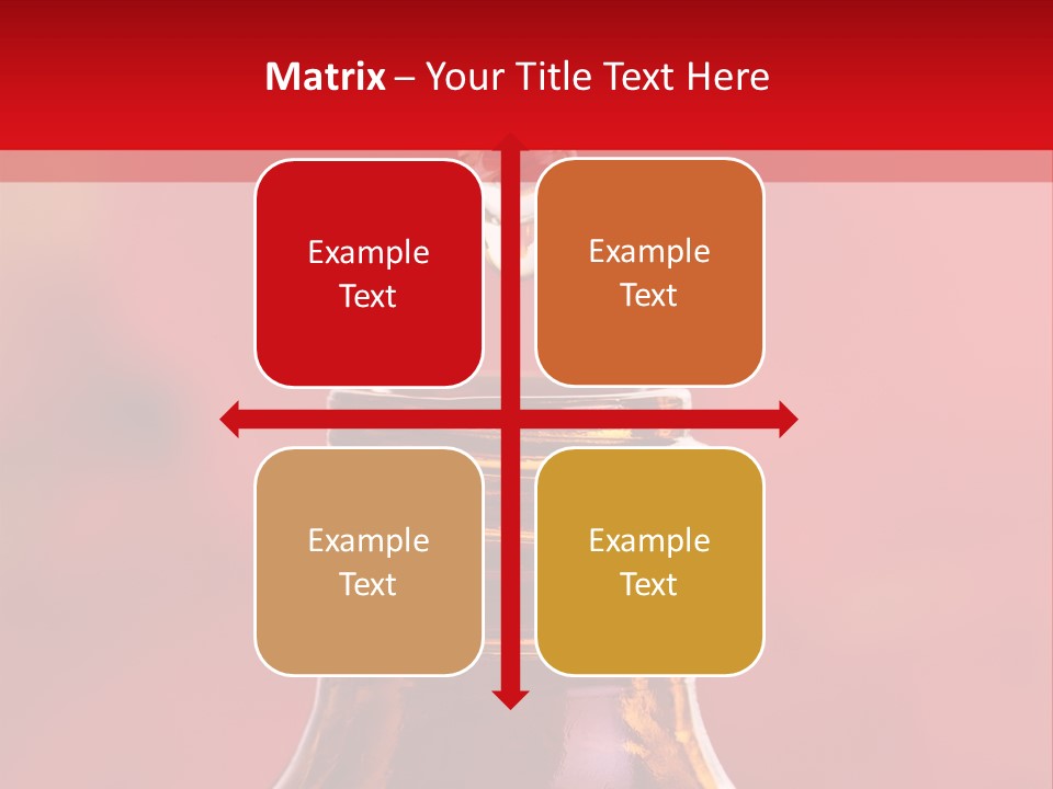 Perfume Glass Hibiscus PowerPoint Template