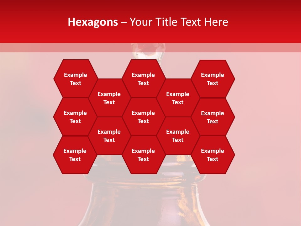 Perfume Glass Hibiscus PowerPoint Template