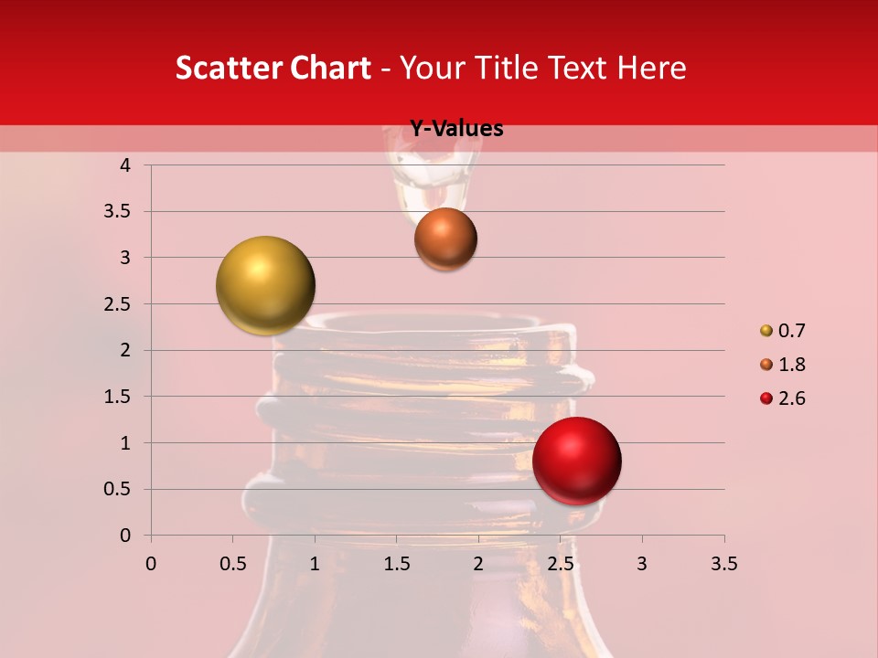 Perfume Glass Hibiscus PowerPoint Template