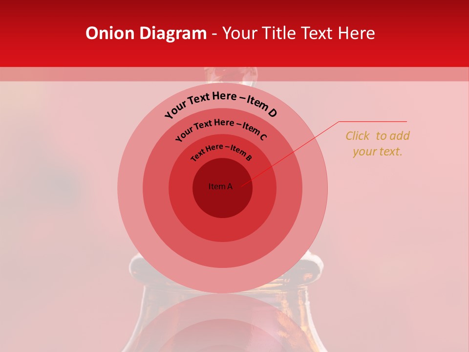 Perfume Glass Hibiscus PowerPoint Template