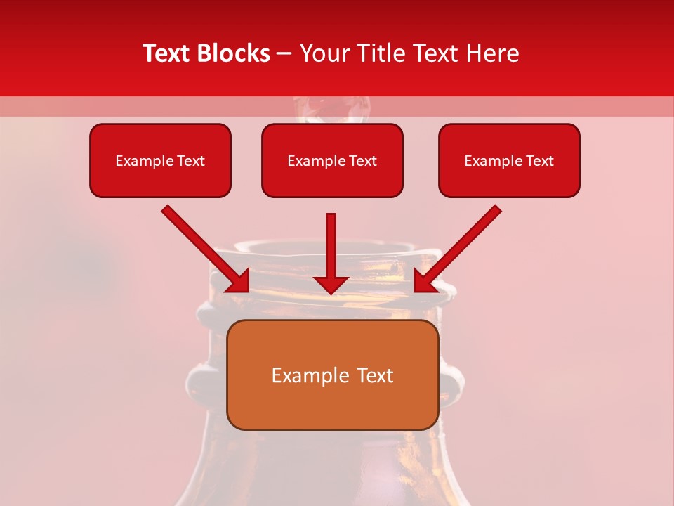 Perfume Glass Hibiscus PowerPoint Template