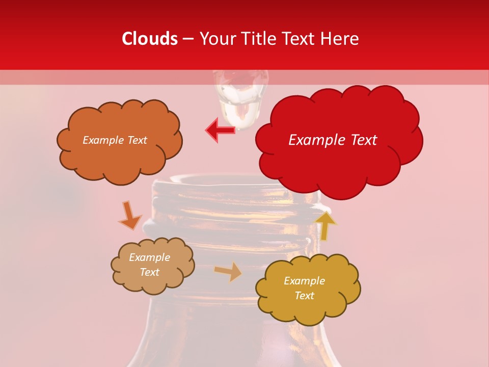 Perfume Glass Hibiscus PowerPoint Template