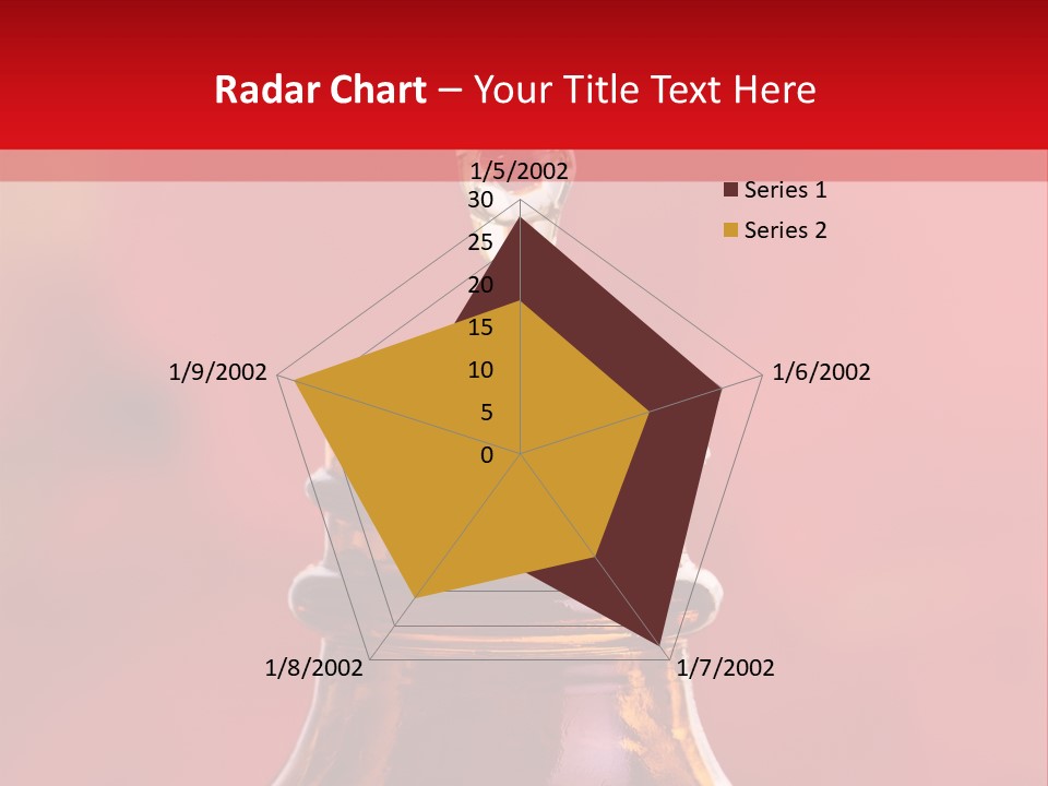 Perfume Glass Hibiscus PowerPoint Template