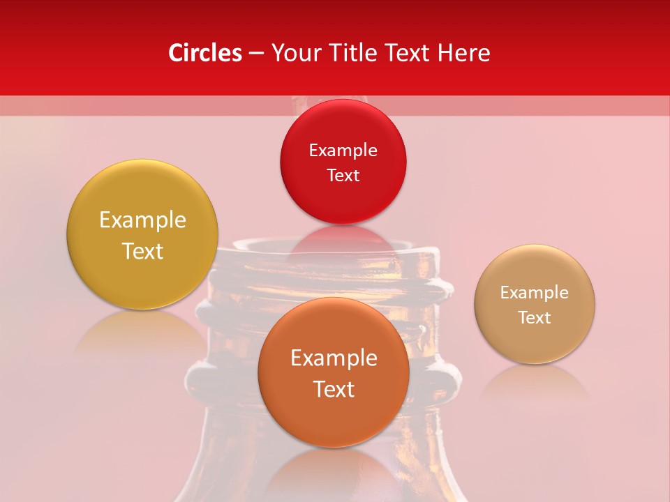 Perfume Glass Hibiscus PowerPoint Template