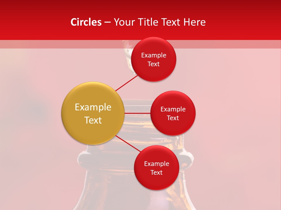 Perfume Glass Hibiscus PowerPoint Template