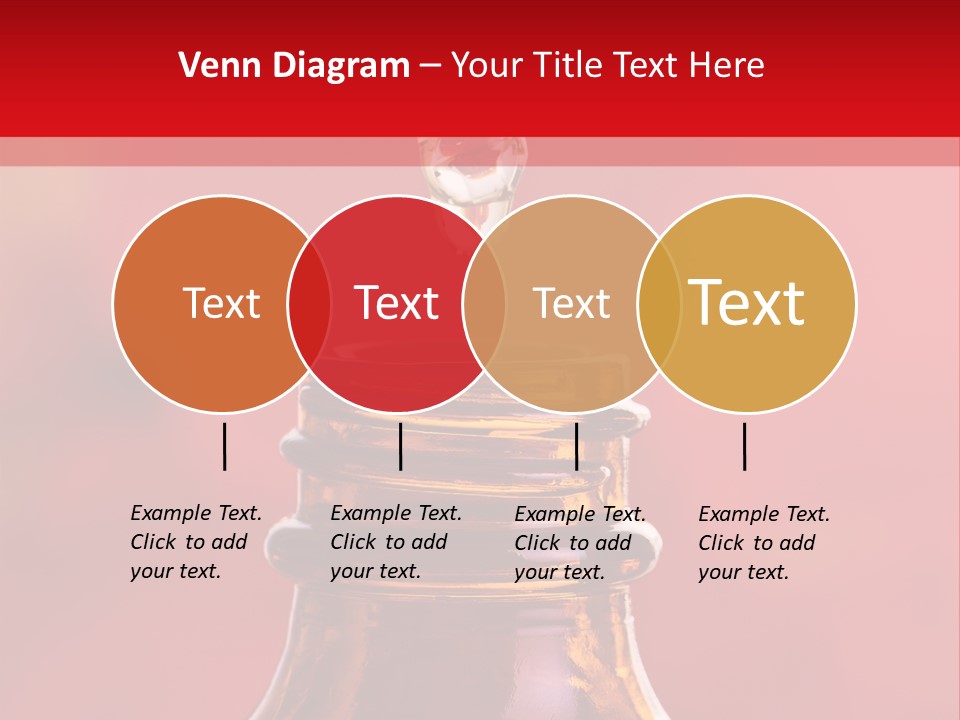 Perfume Glass Hibiscus PowerPoint Template