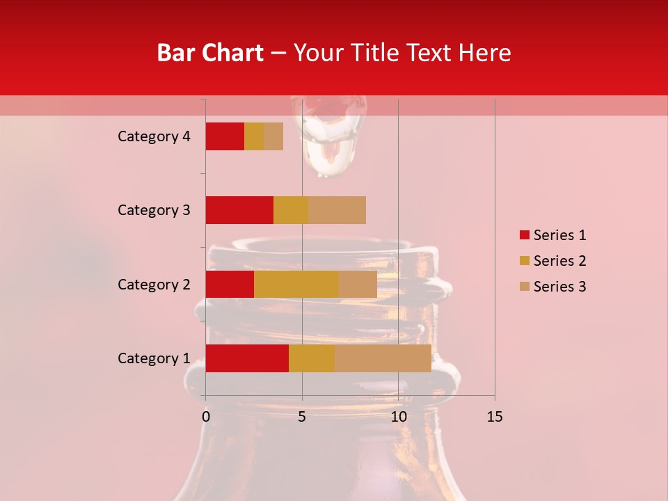 Perfume Glass Hibiscus PowerPoint Template