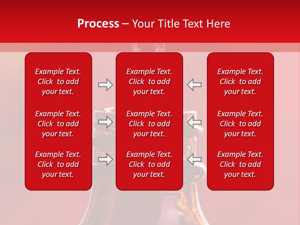 Perfume Glass Hibiscus PowerPoint Template