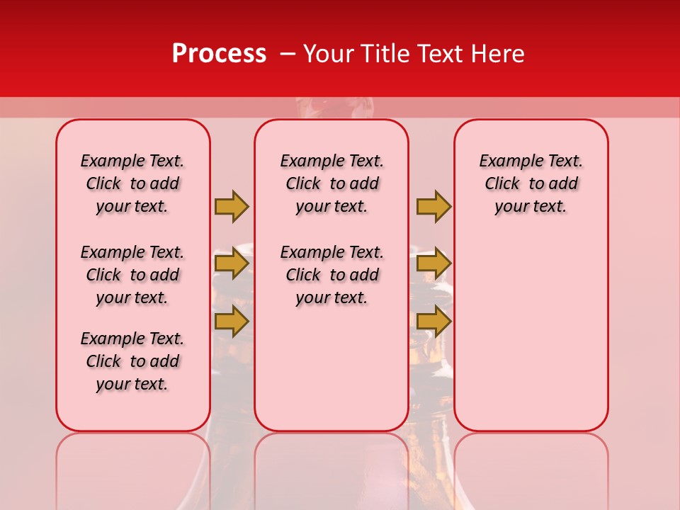 Perfume Glass Hibiscus PowerPoint Template