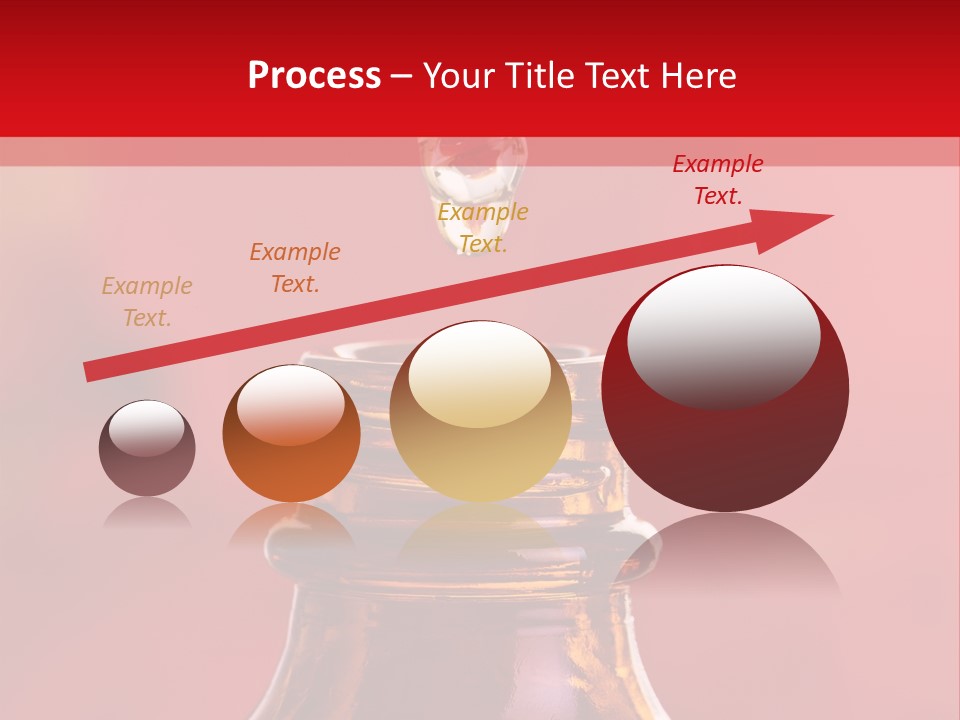 Perfume Glass Hibiscus PowerPoint Template