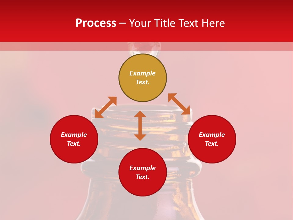 Perfume Glass Hibiscus PowerPoint Template