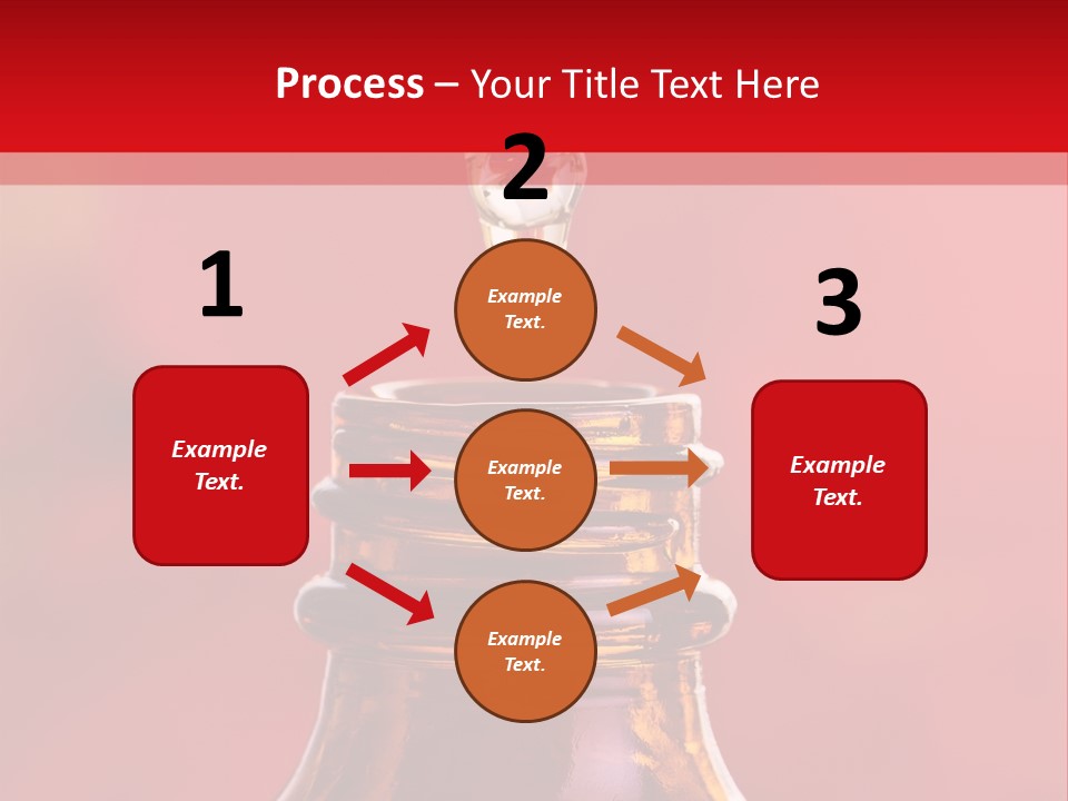 Perfume Glass Hibiscus PowerPoint Template