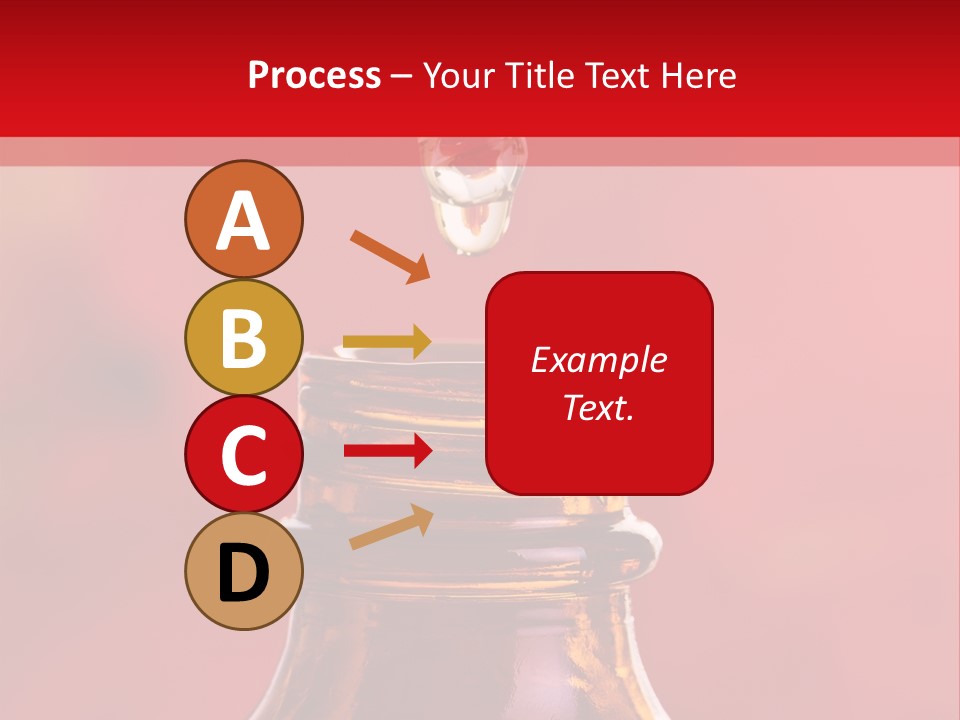 Perfume Glass Hibiscus PowerPoint Template