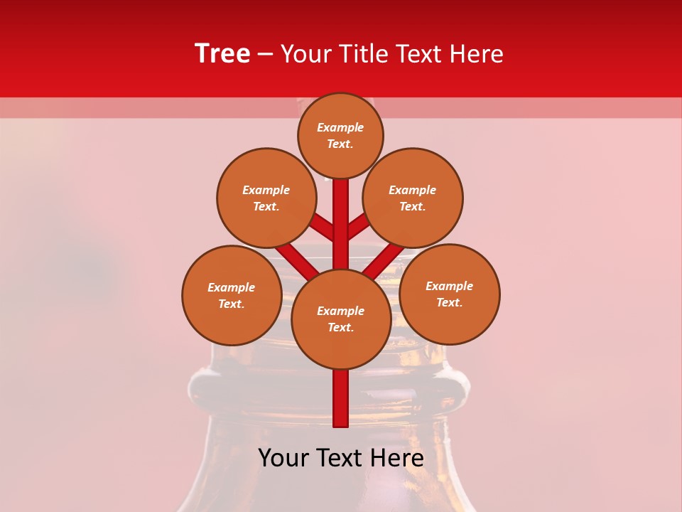 Perfume Glass Hibiscus PowerPoint Template